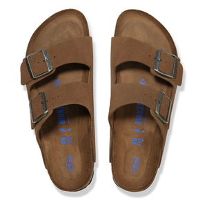 BIRKENSTOCK - Arizona Soft Suede sandals | Brown