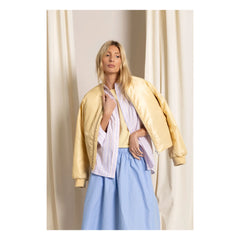 Smallable Woman - Solstice Bomber Jacket | Pale Yellow