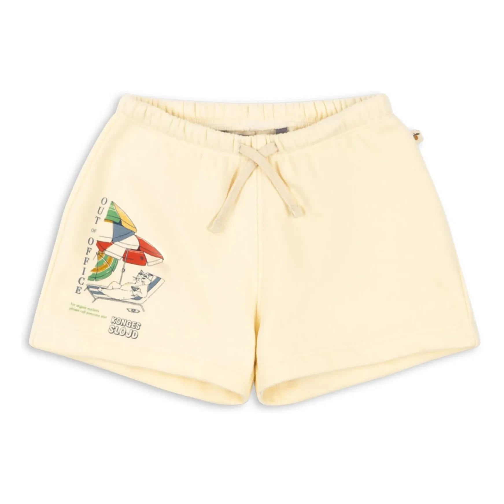 Konges Sløjd - Lou Out Of Office Organic Cotton Shorts | Light Yellow