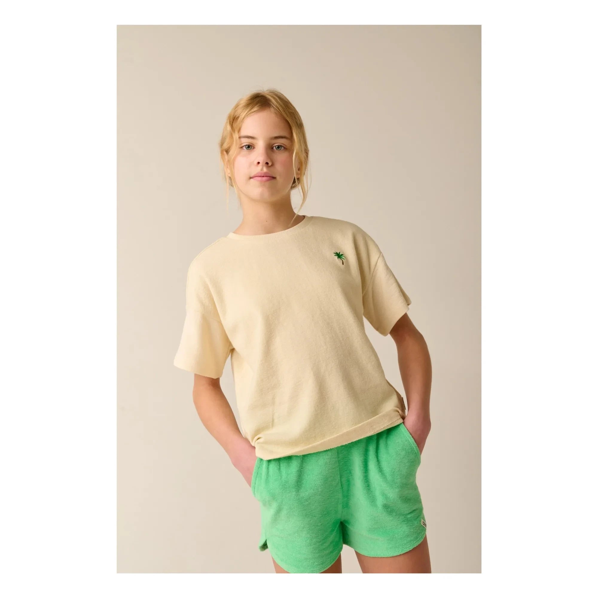 Tumble N'Dry - Oversized Maringa Organic Cotton T-Shirt | Ecru