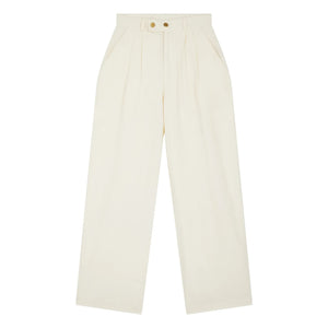 Leon & Harper - Perli Organic Cotton Pants | White