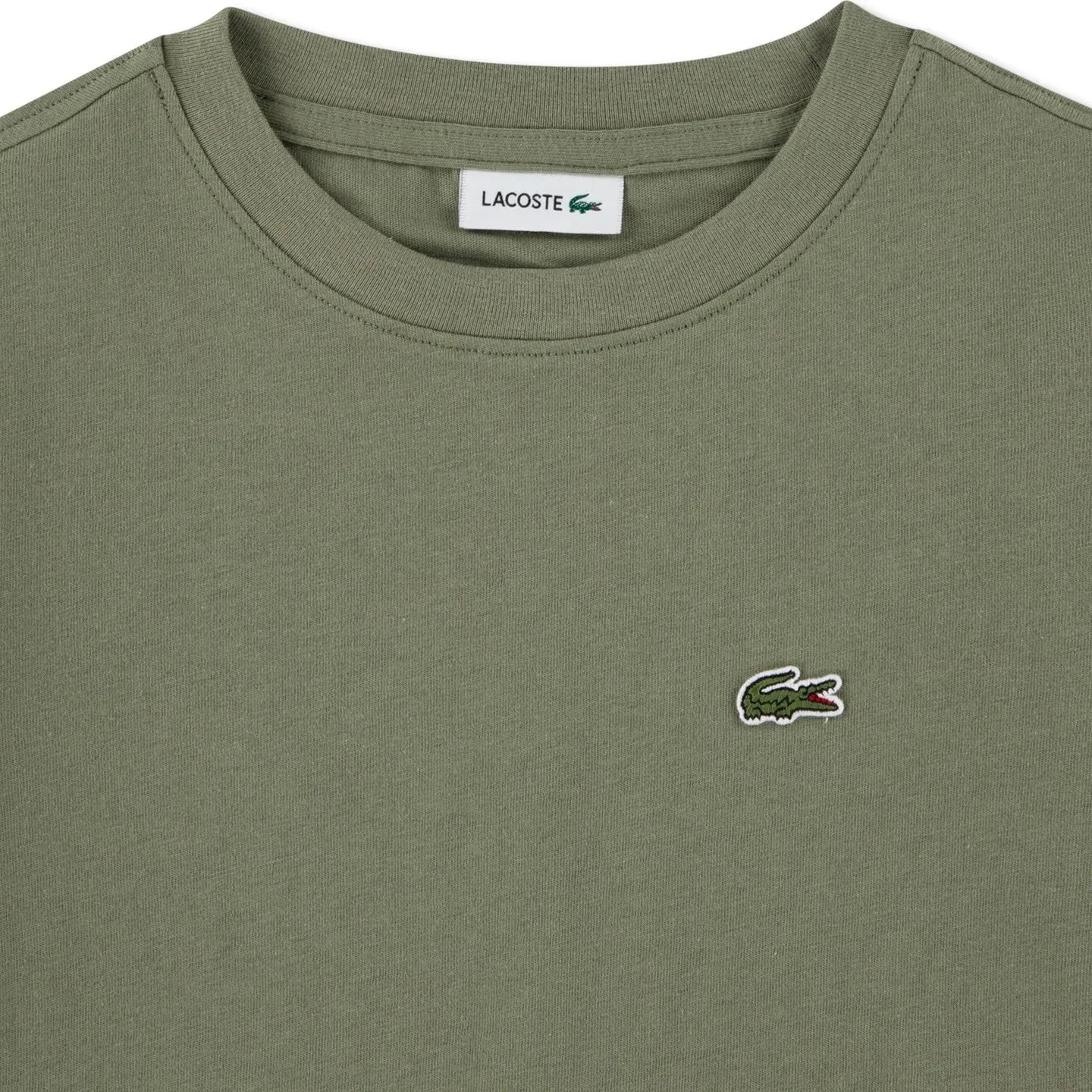 Lacoste - Logo Tişört | Haki