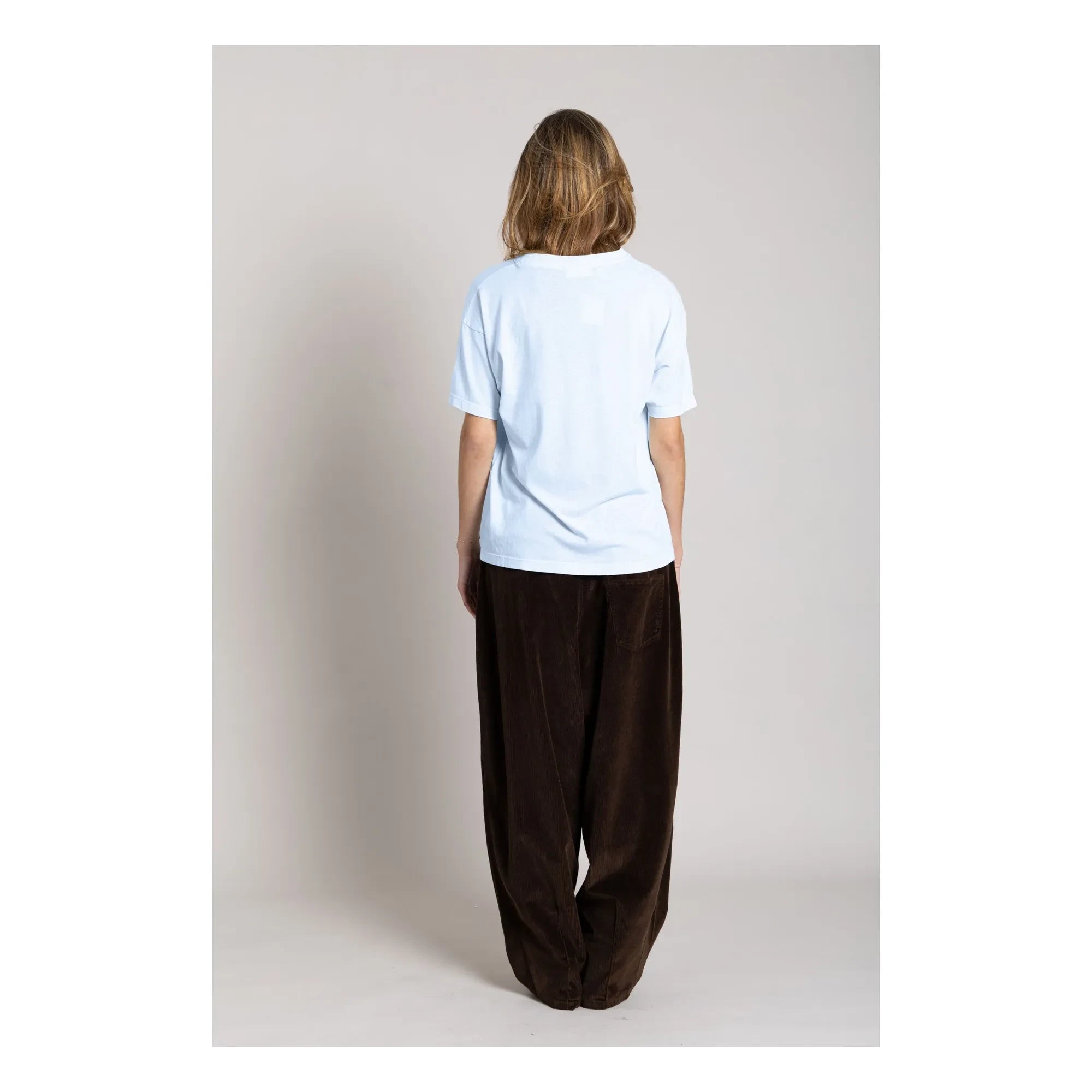 Smallable Woman - Hana Organic Cotton T-Shirt | Ice Blue