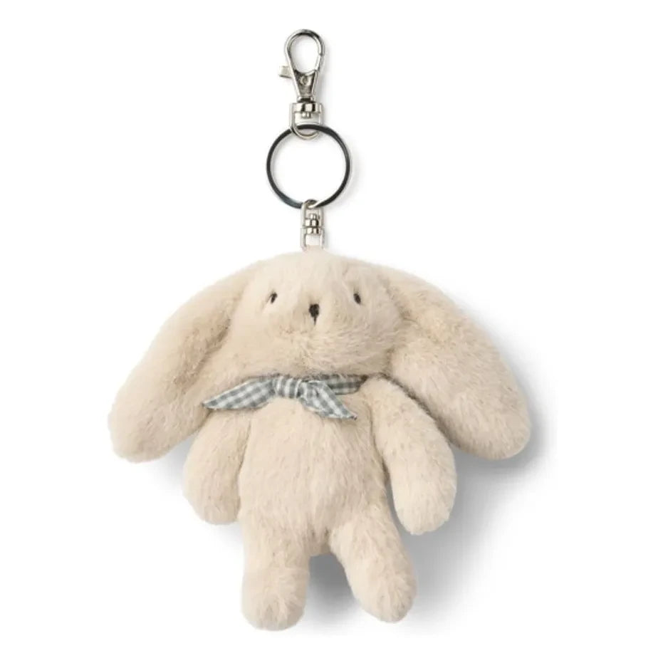 Liewood - Alfredo Bunny-shaped Keychains Made from Recycled Fibers | Beige