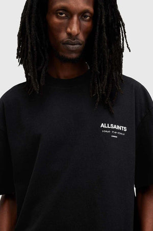 AllSaints Erkek Pamuklu Oversize Tişört