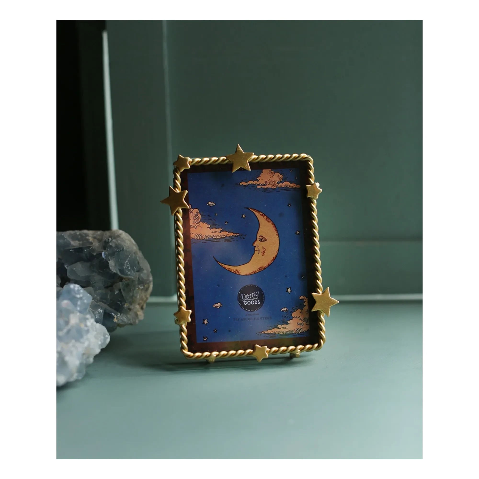 Doing Goods - Luna Star Brass Frame | Gold