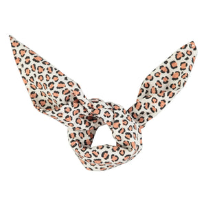 Piupiuchick - Organic Cotton Leopard Bandana | Ecru
