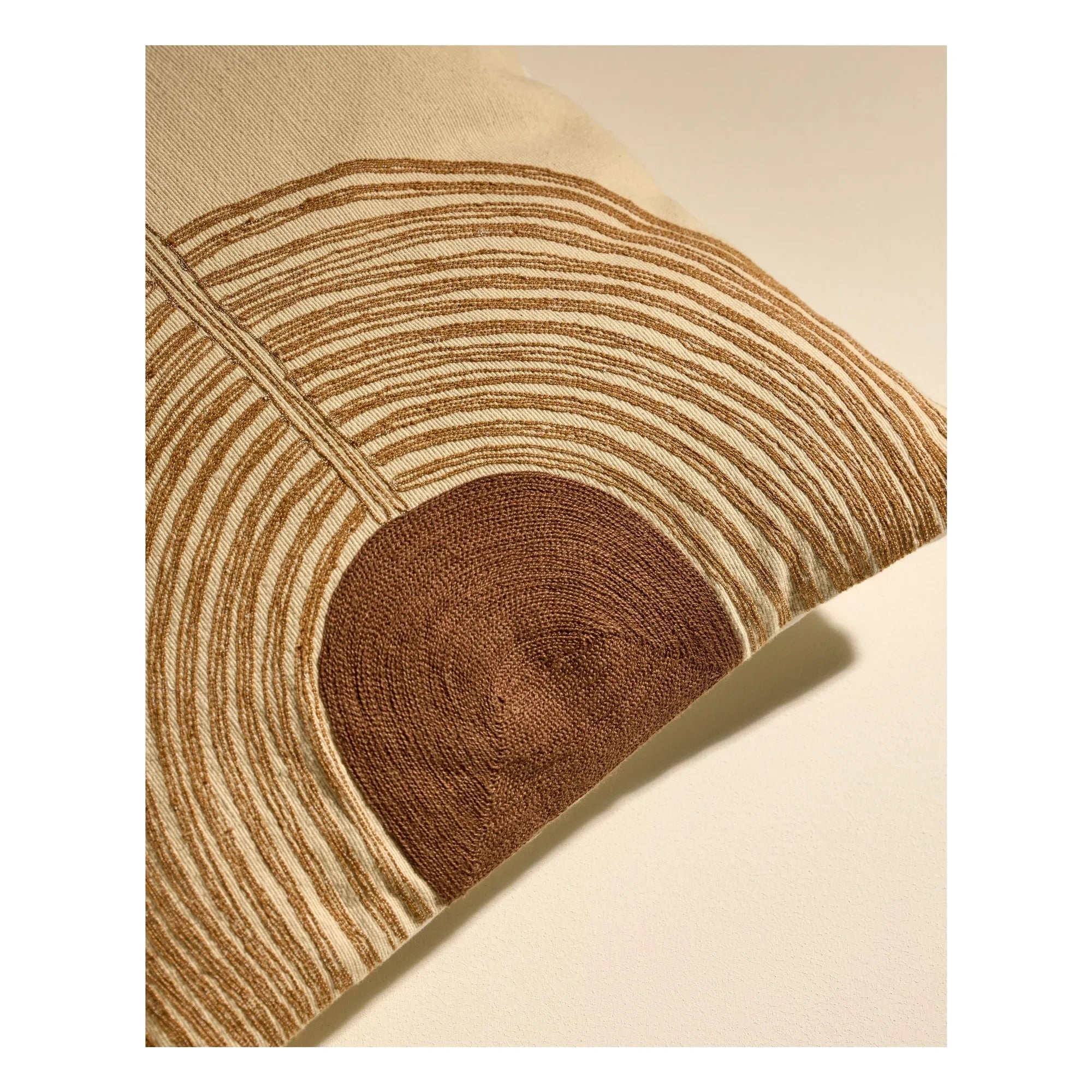 Maison Sarah Lavoine - Mirage Embroidered Pillow | Havana