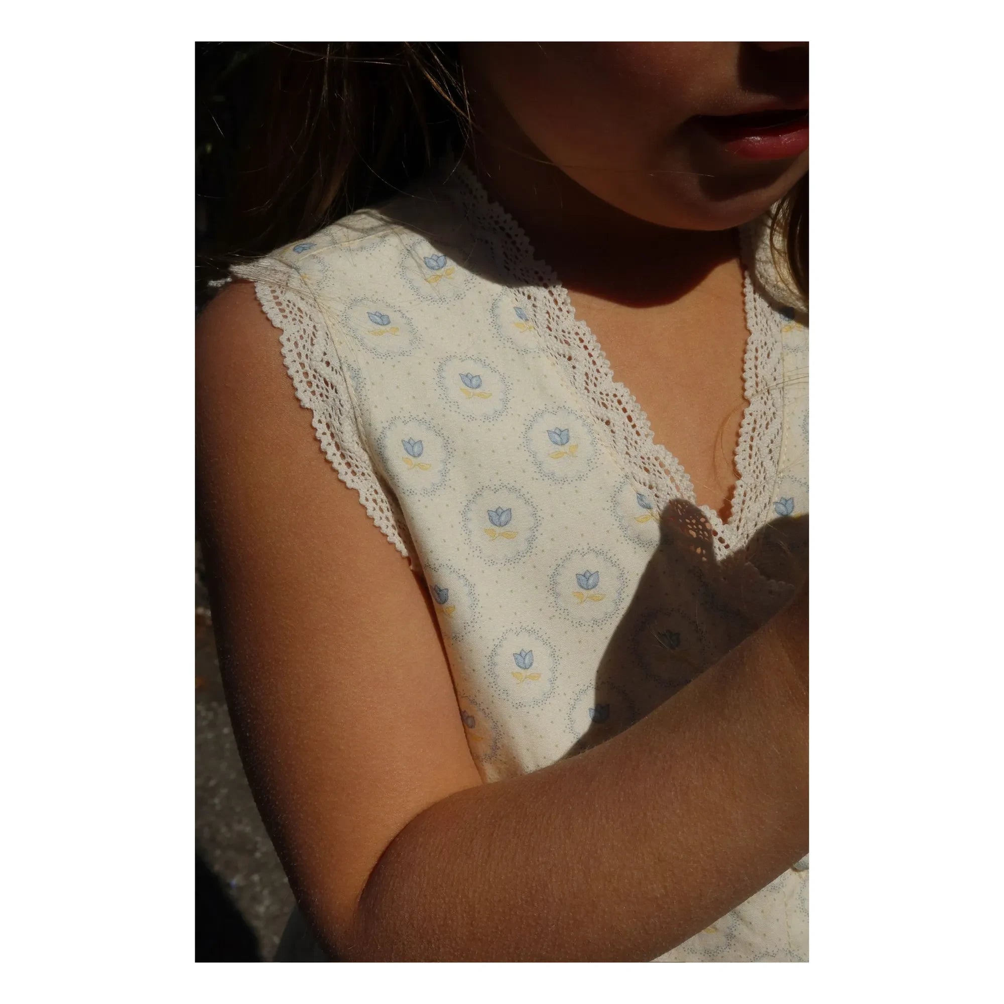 Konges Sløjd - Organic Cotton Lace Dress | Ecru