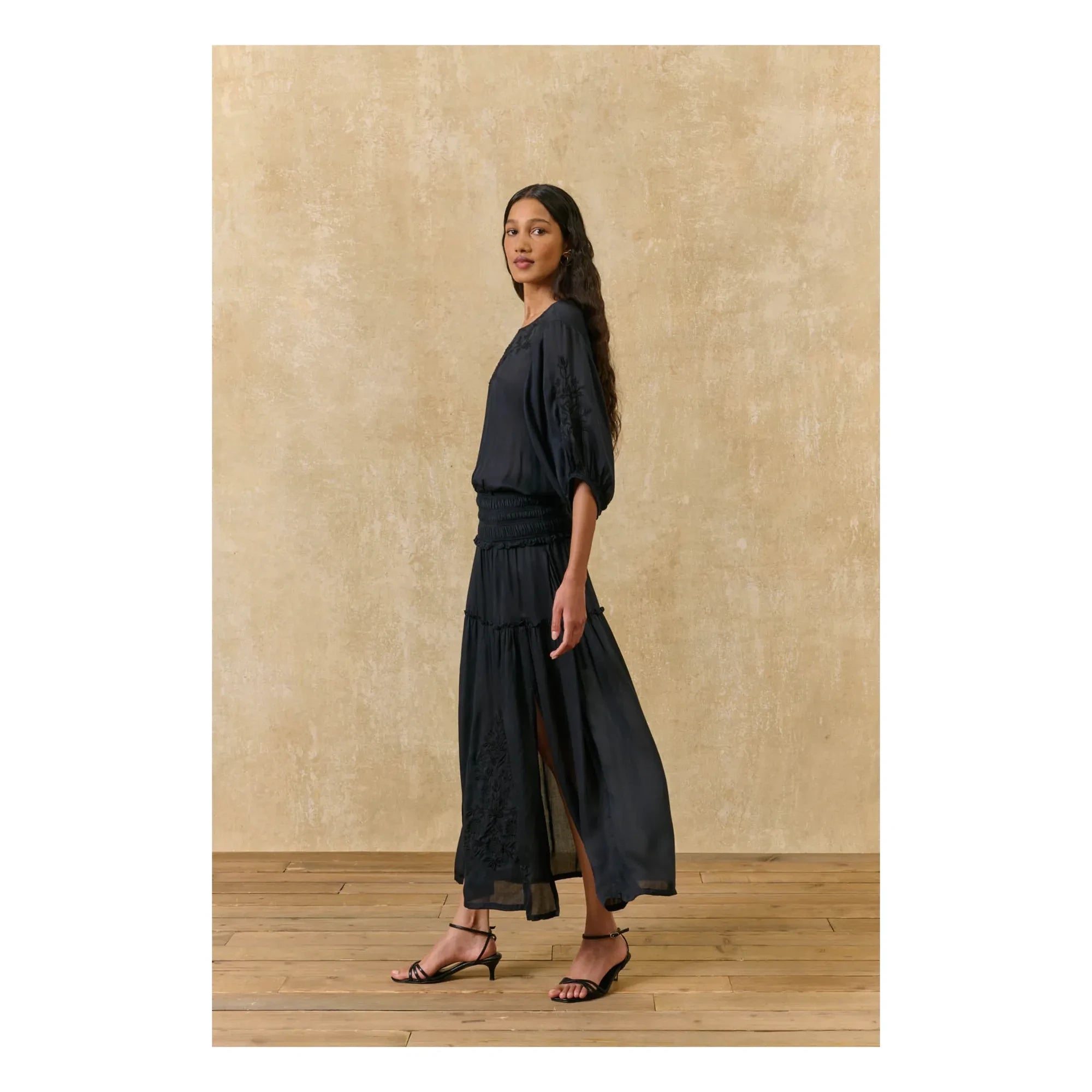 Louise Misha - Polly Skirt | Black
