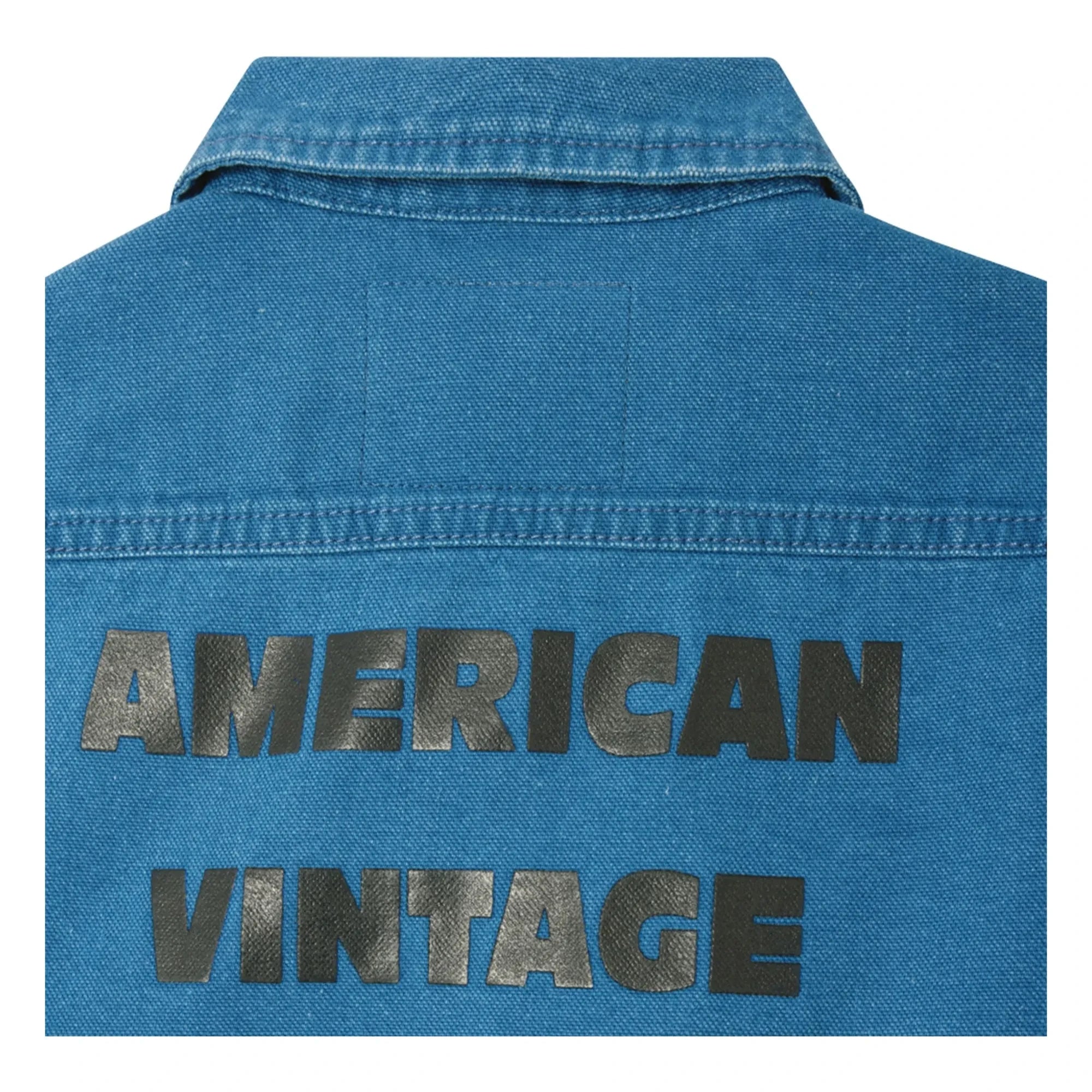 American Vintage - Comow Button Work Jacket | Blue