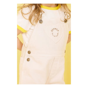 Bonton - Napoli Dungarees | Ecru