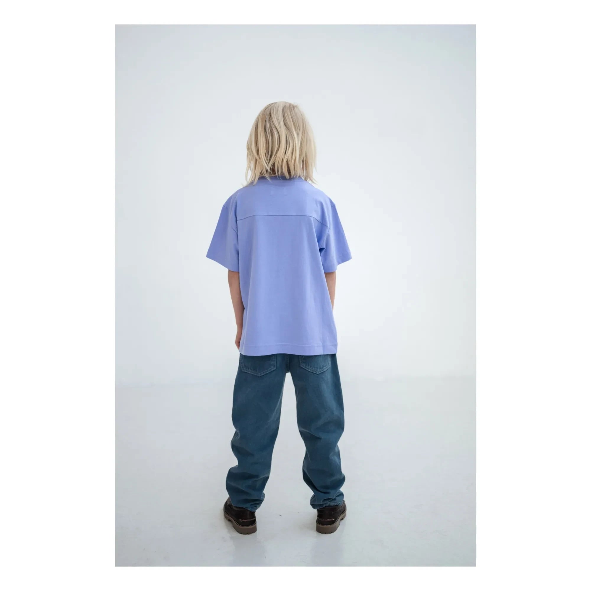 Repose AMS - Logo T-shirt Organic Cotton | Lilac
