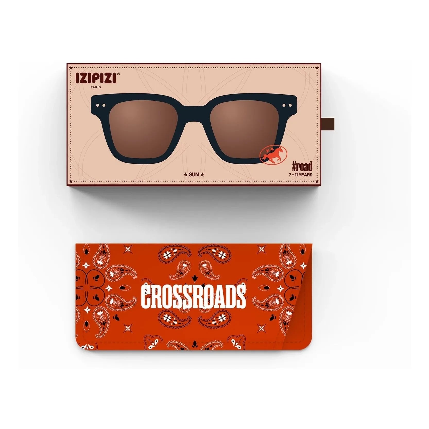 IZIPIZI - Sunglasses #Road Junior | Bright black