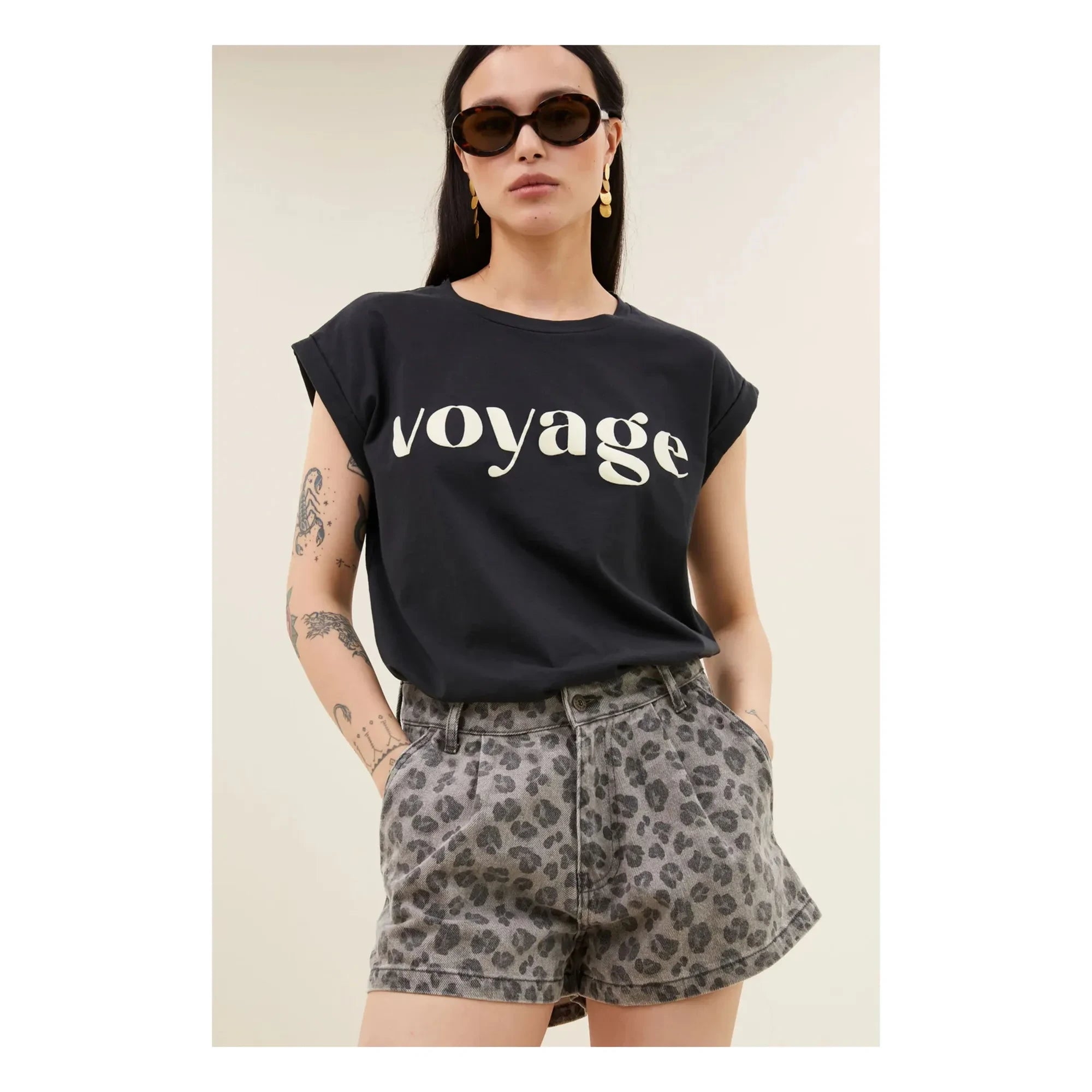 By Bar - June Shorts Organic Cotton | Gray