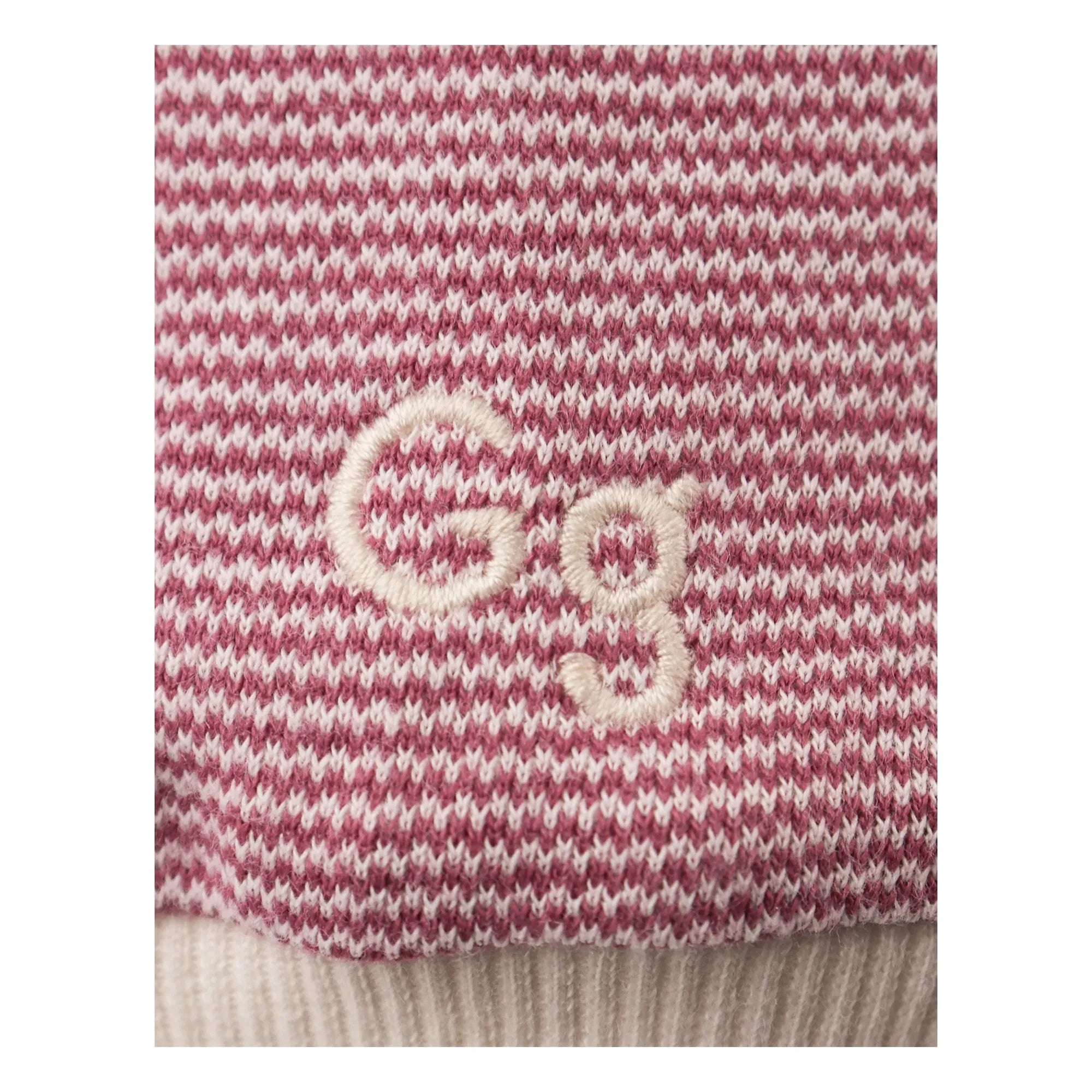 Gingersnaps - Alastor Striped Polo T-Shirt | Burgundy