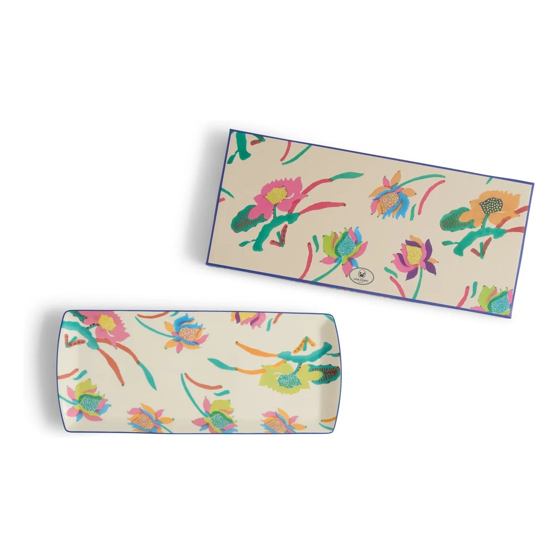 Lisa Corti - Japanese Porcelain Rectangular Tray | Cream