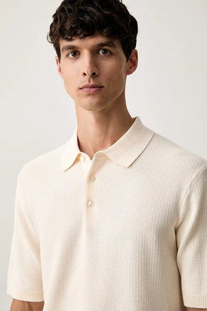 Scotch & Soda erkek pamuklu yakalı tişört