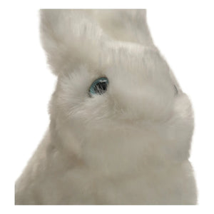 La Pelucherie - Léon tavşan peluş 15 cm | Beyaz