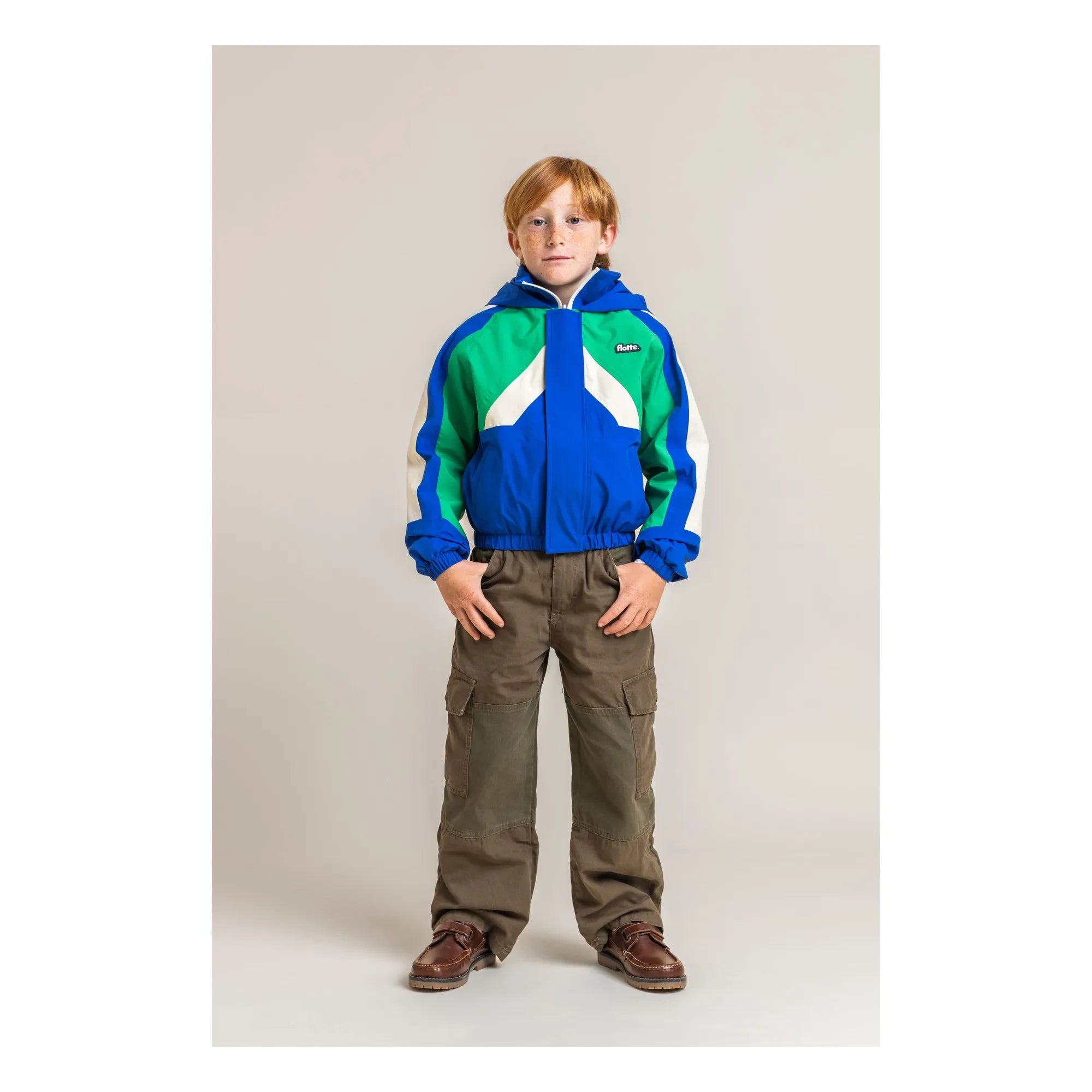 Flotte - Abbessito waterproof jacket Recycled fibres | Blue