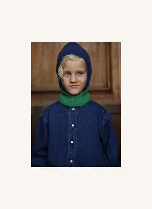 Hvid - Eddy Merino Wool Balaclava | Blue
