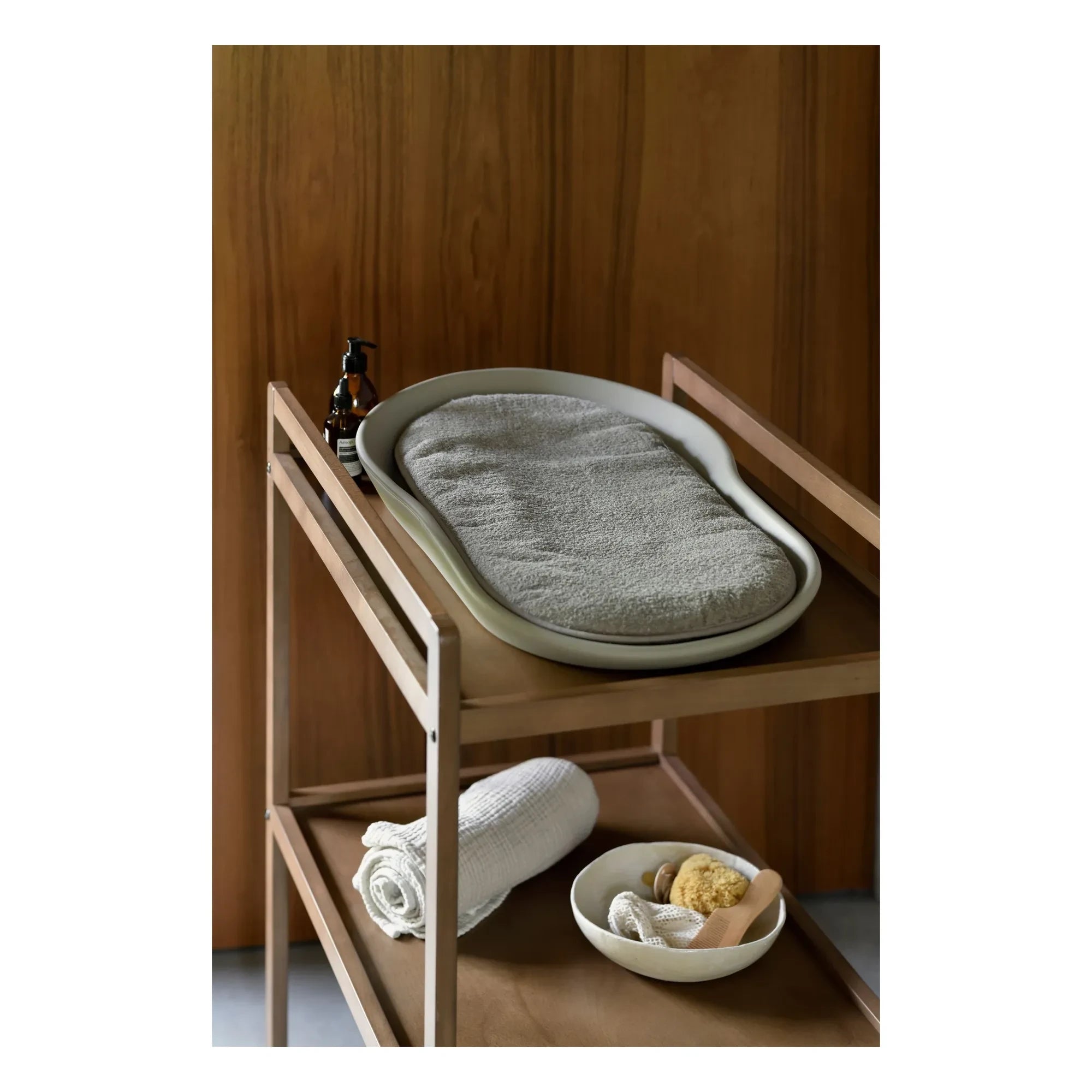 Quax - Mamee Terry Pillow | Green-Gray