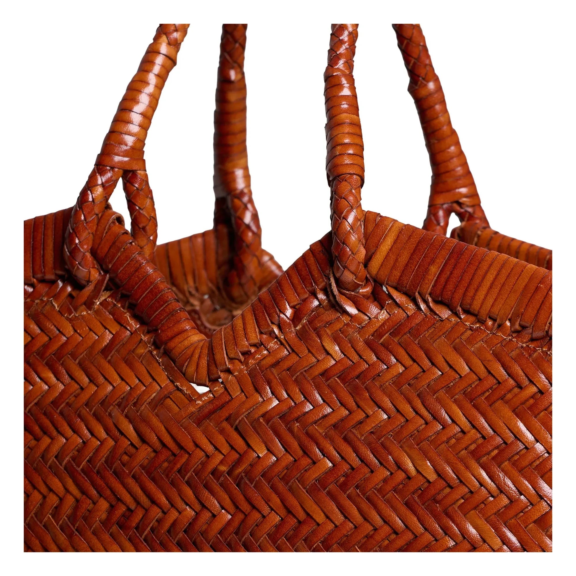 Vipera - Crudelia Leather Tote | Cognac