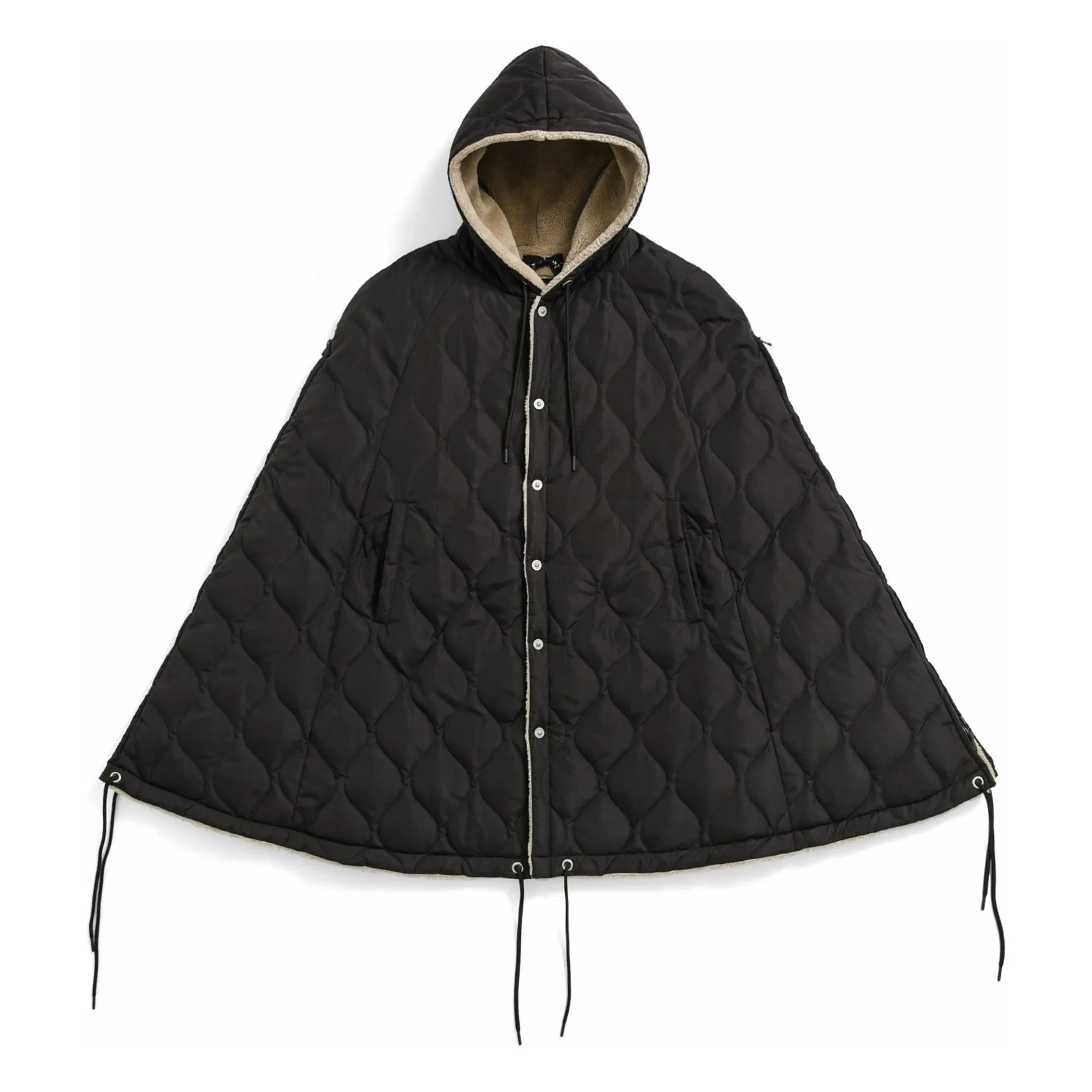 Taion - Military Cape Coat | Chocolate