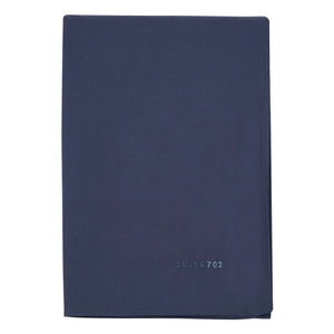Suite 702 - Organic Percale Duvet Cover | Navy Blue