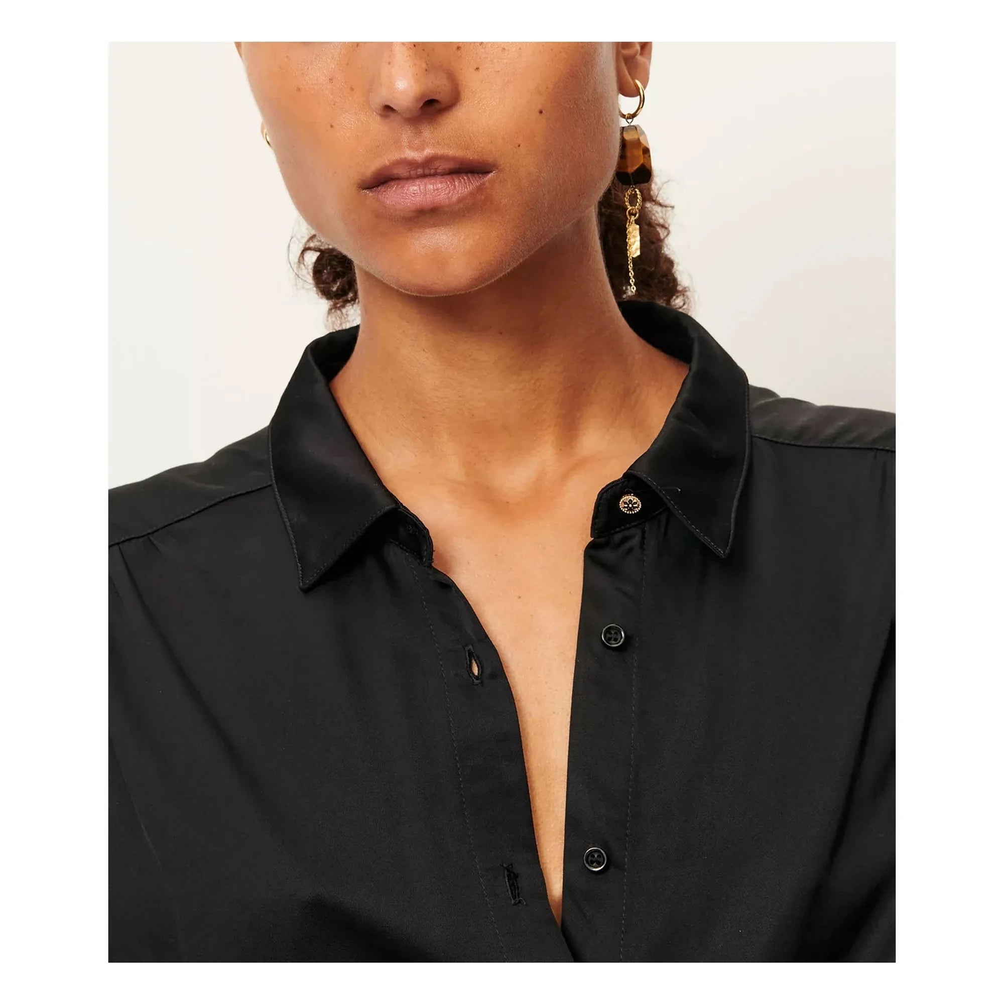 Sessùn - Toti Stone Earrings | Gold