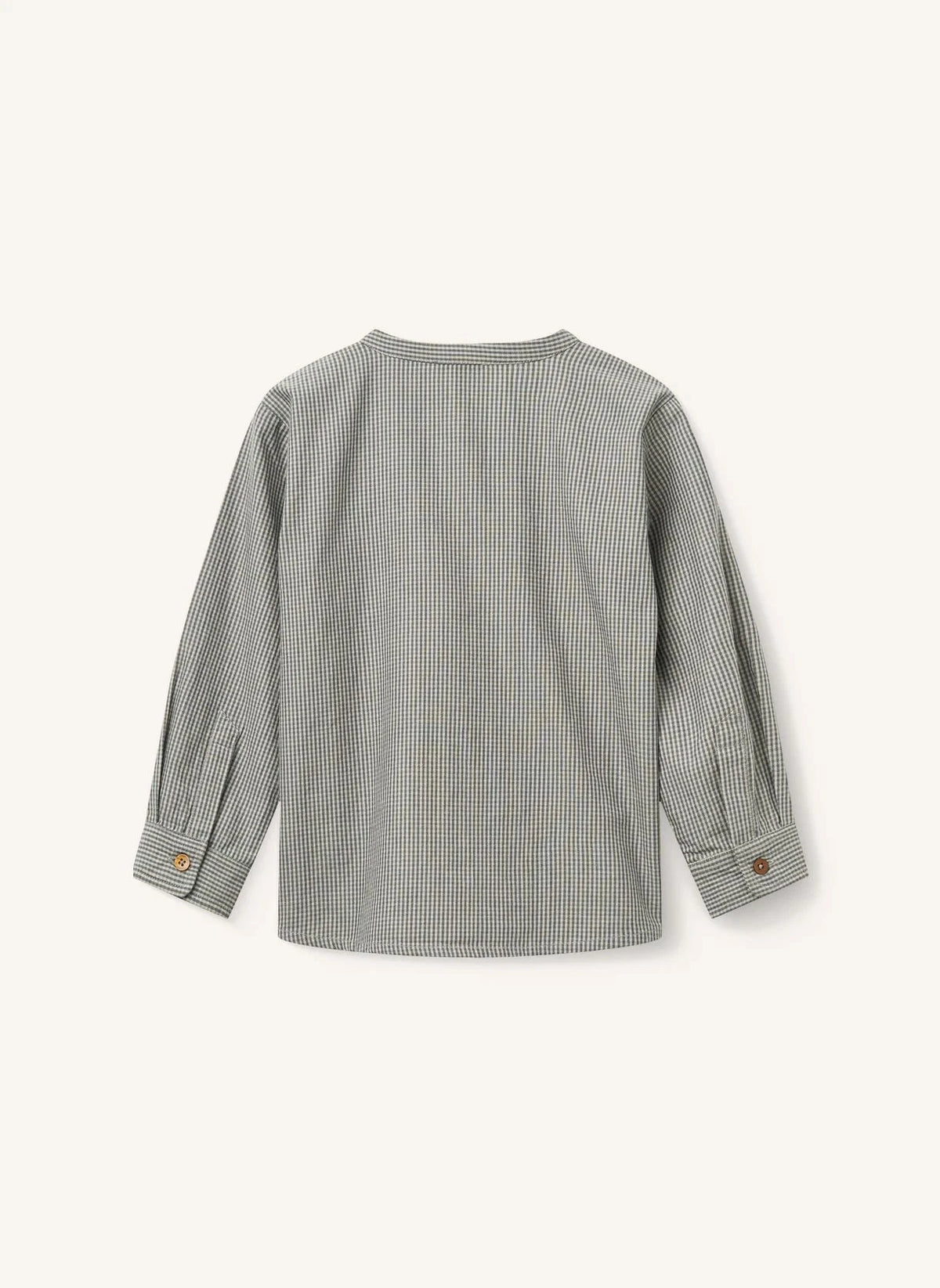 Copenhagen Colors - Organic Cotton Checked Shirt | Gray
