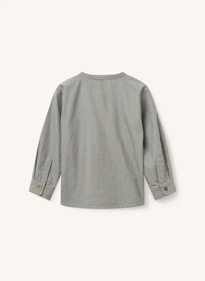 Copenhagen Colors - Organic Cotton Checked Shirt | Gray