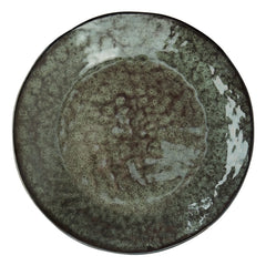 Madam Stoltz - Stone Ceramic Plate | Dark Green
