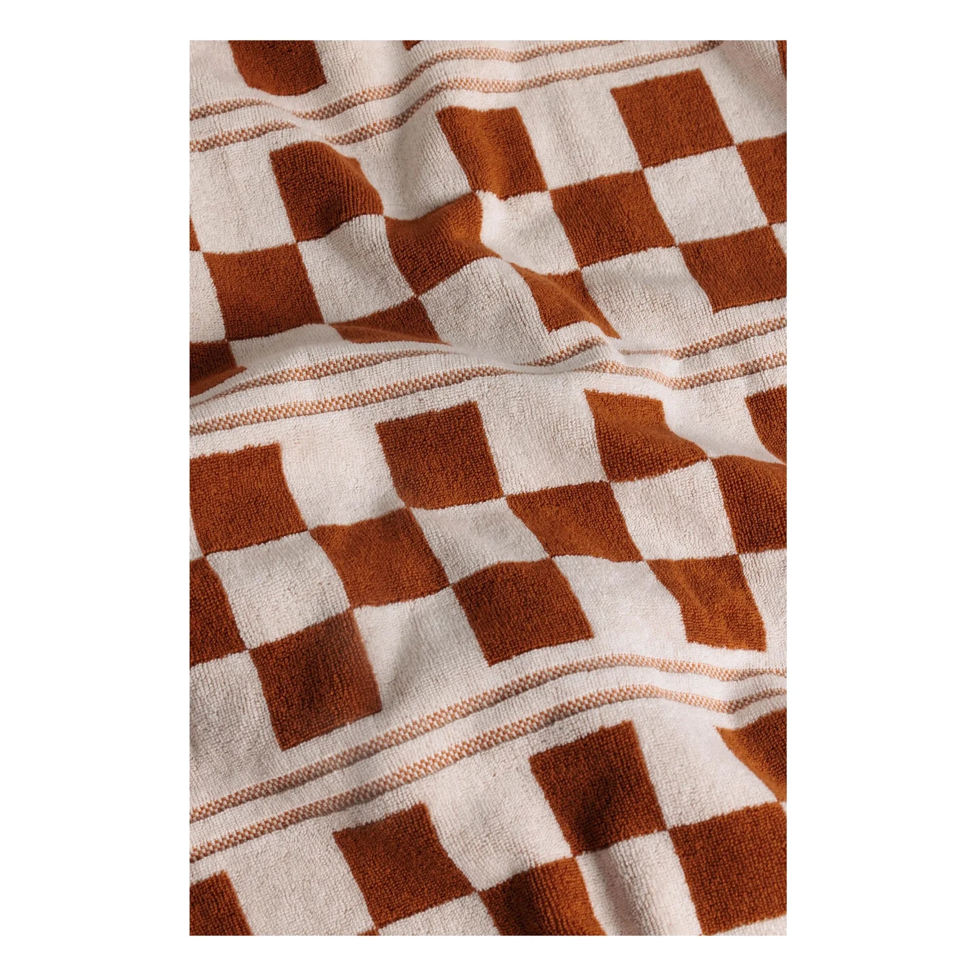 Baina - Busby bath towel | Terracotta