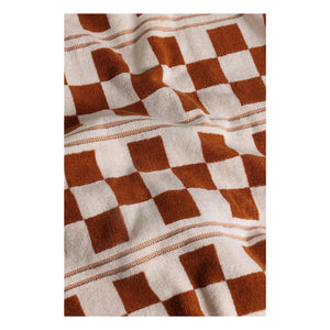 Baina - Busby bath towel | Terracotta