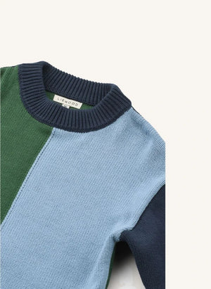 Liewood - Orlane Color Block Sweater | Blue