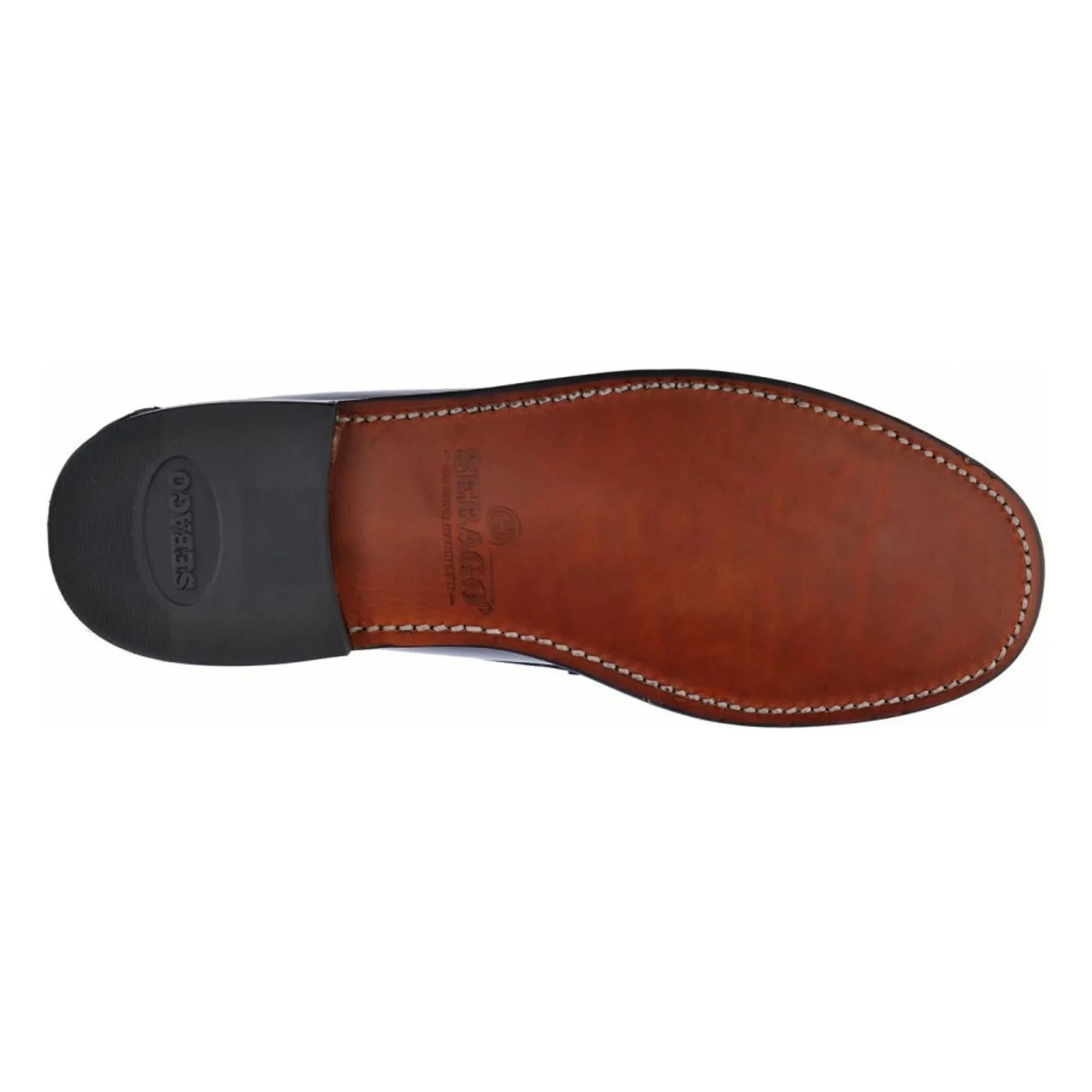 Sebago - Two-Tone Classic Moccasins | Black/White