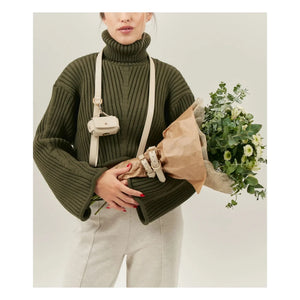 Cafide - Vegan Leather Bag Dispenser | Beige