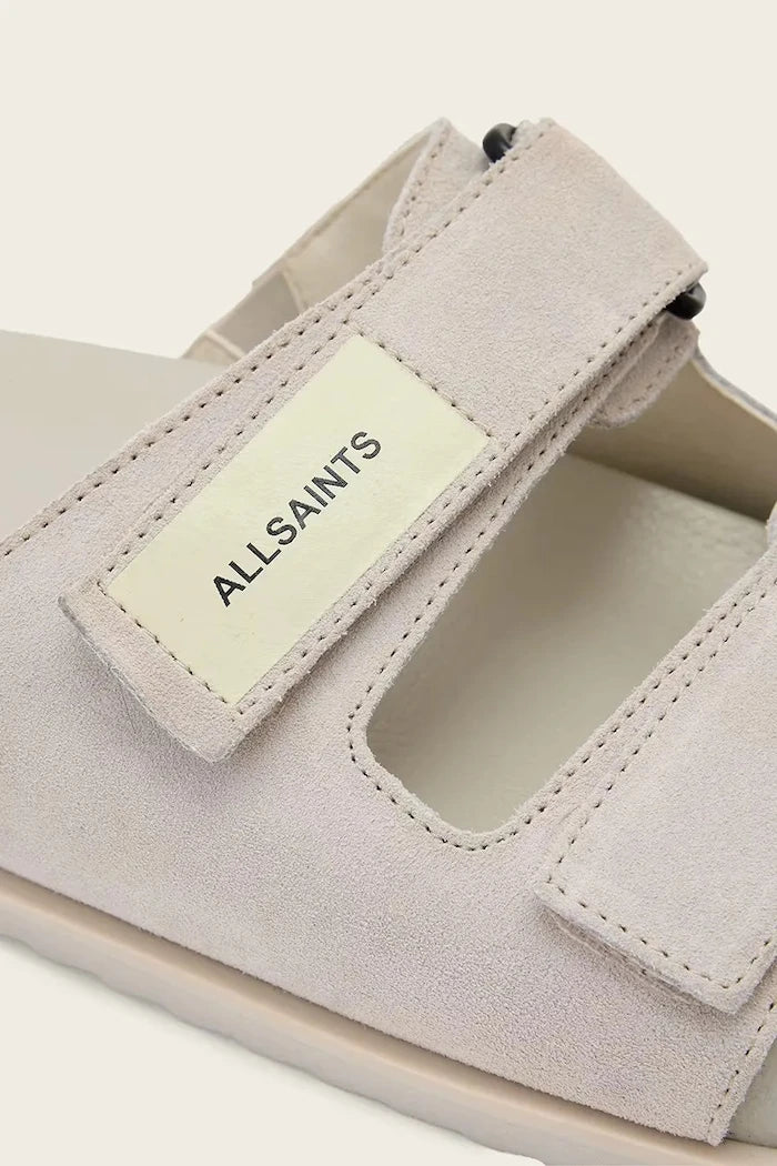 AllSaints Erkek Vizon Süet Vex Sandal