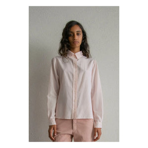 THEAVANT - L'Homme Silk and Cotton Poplin Shirt | Light Pink