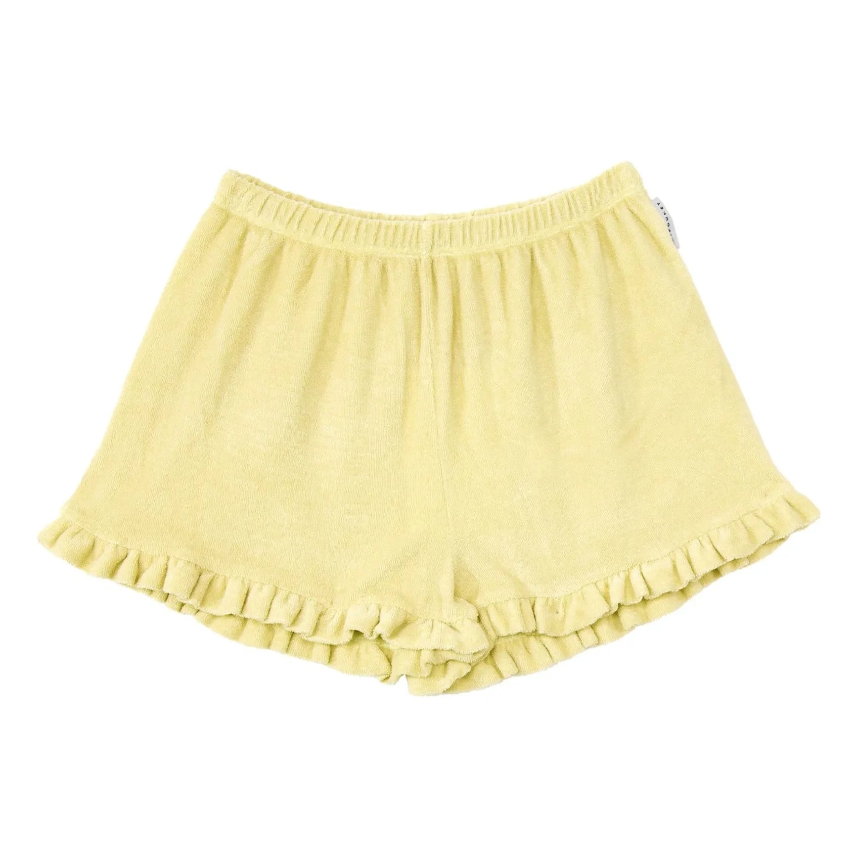 Mipounet - Carina Organic Cotton Towel Shorts | Light yellow