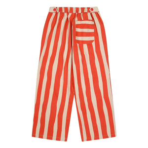 Jelly Mallow - Striped Pants | Red
