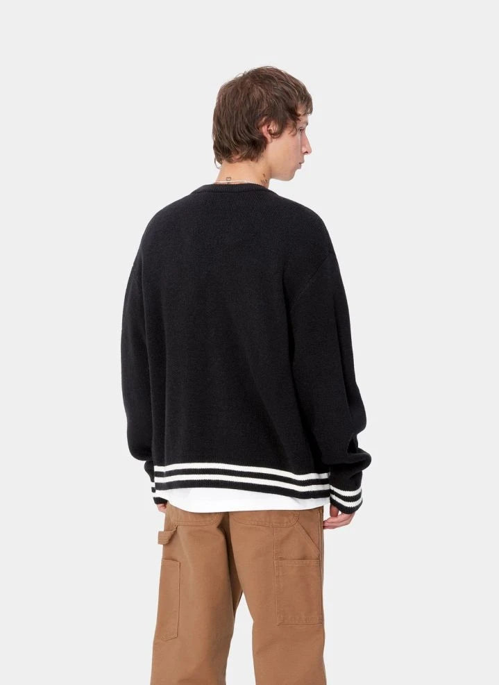 Carhartt WIP - Brown Ducks Cardigan | Black
