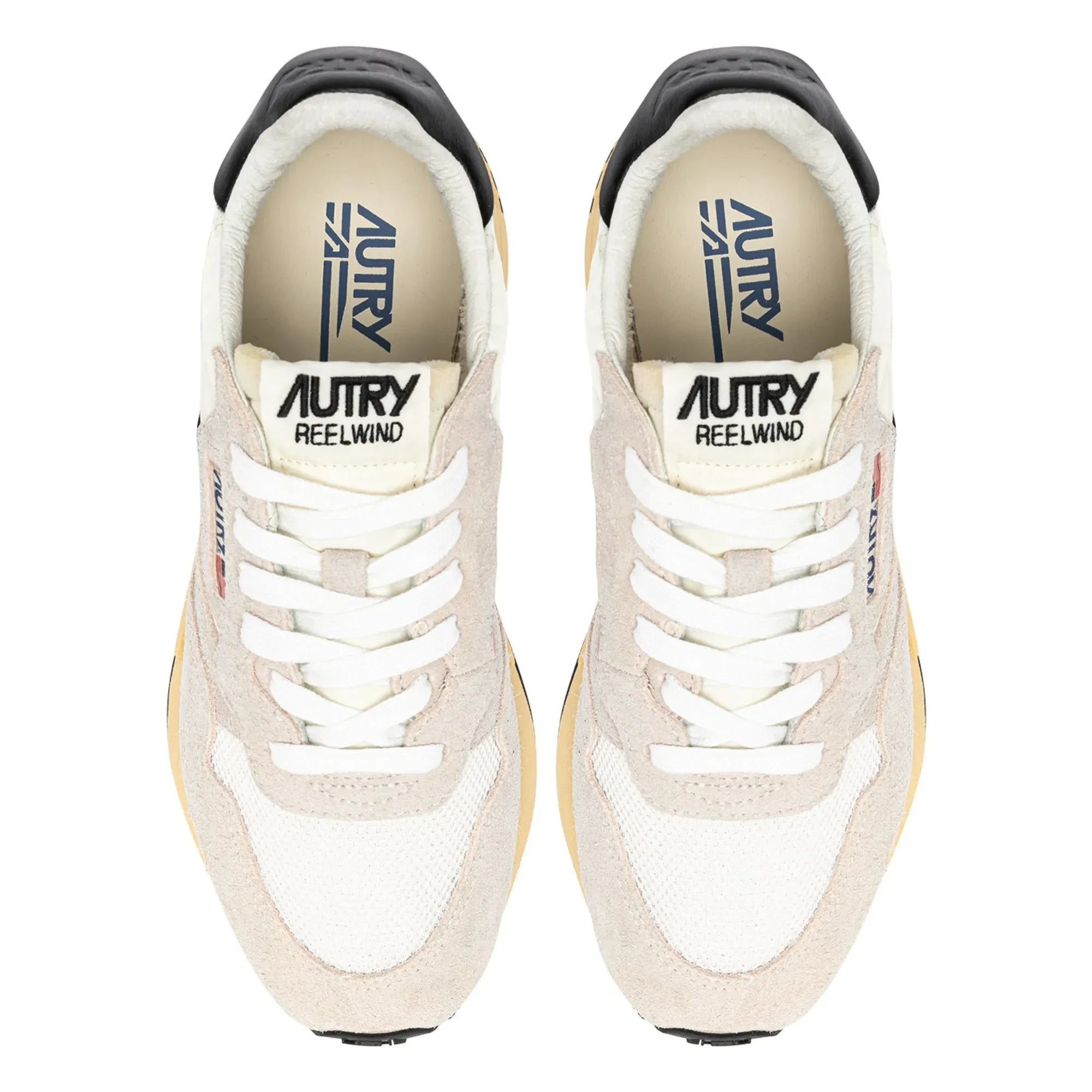 Autry - Baskets Reelwind Low Bicolore Suede | Black