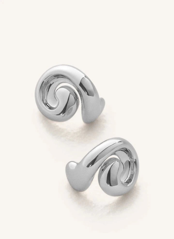 Jenny Bird - Small Gio Earrings | Silver
