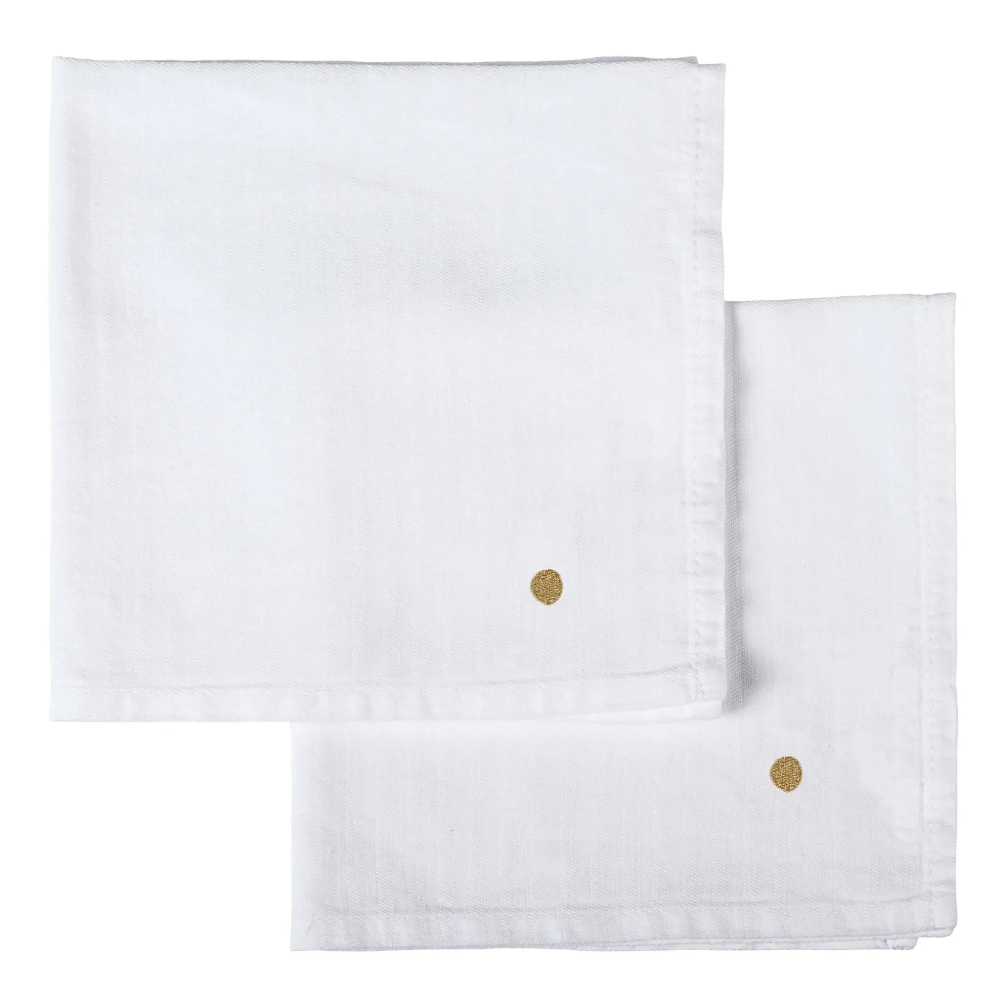 La Cerise Sur Le Gâteau - Napkins - Set of 2 | White