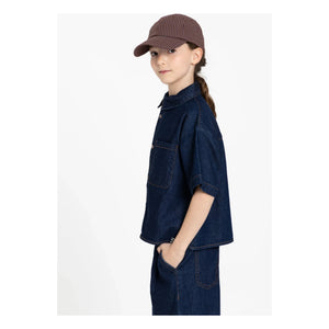 Finger in the Nose - Harper Denim Shirt | Dark Blue