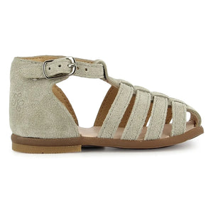 Tartine et Chocolat - Ares Velvet Sandals | Sand