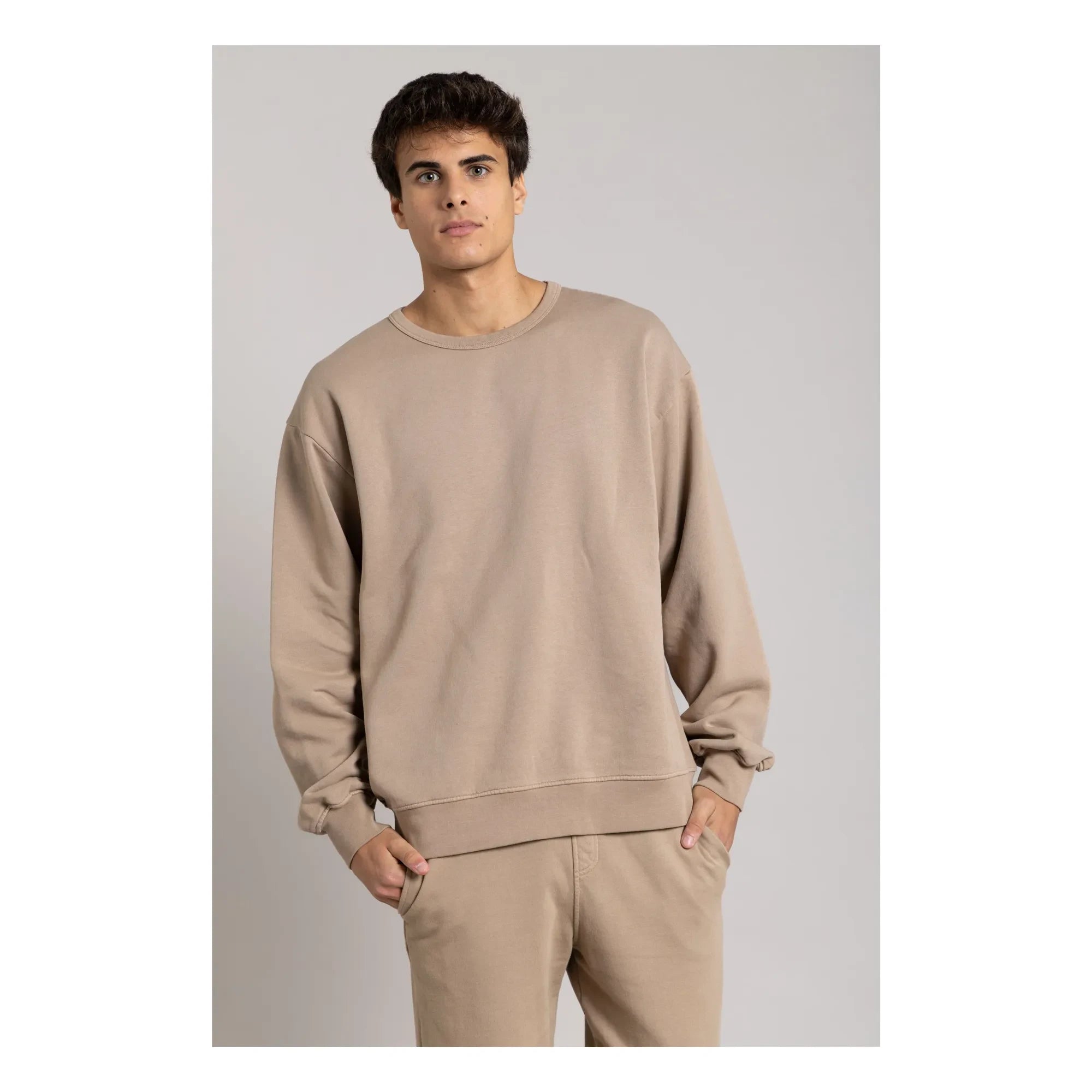 Smallable Man - Jogger Shuffle Organic Cotton | Dark Brown