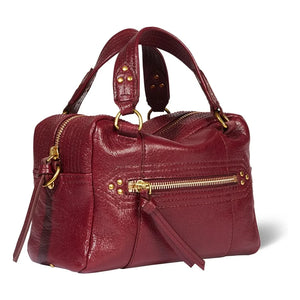 Jérôme Dreyfuss - Lucky Bowling Mini Goat Bag | Burgundy